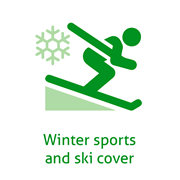 Winter sports and ski cover