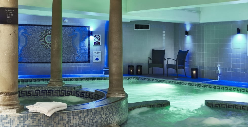 Bournemouth west Cliff Hotel spa area