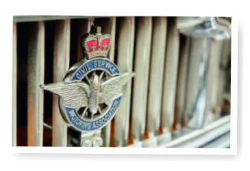 Civil service badge