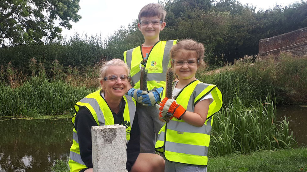 10 eco-volunteering holidays in the UK and Europe; children waterways