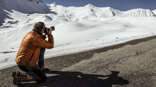 Avalanche expert Alain Duclos on the Galibier