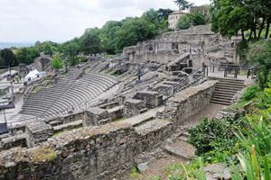 Roman amphitheatre in Lyon