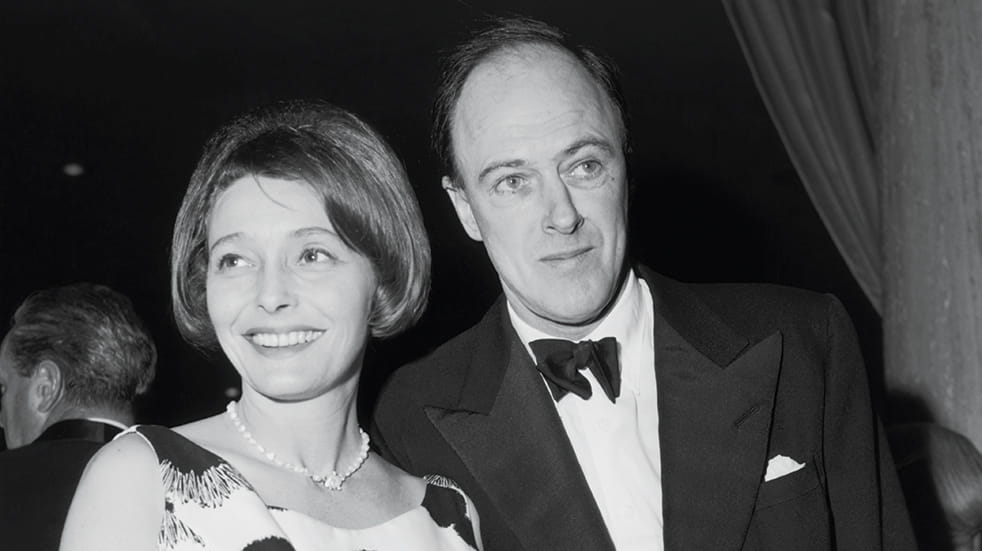 Roald Dahl Day: Roald Dahl and wife Patricia Neal