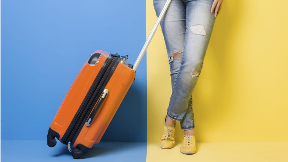 tripp cerise cabin suitcase