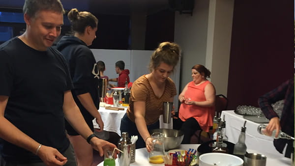 Cocktail making session